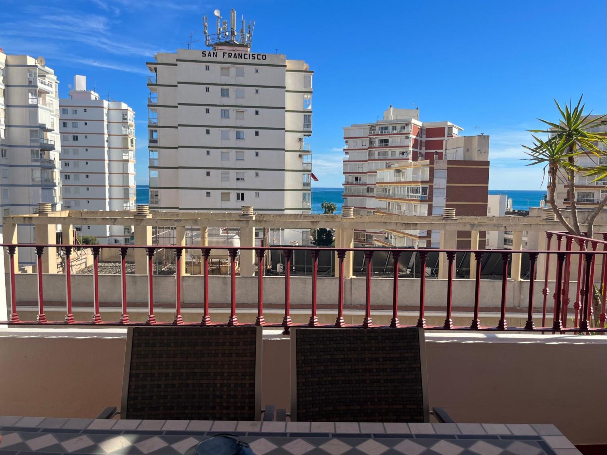Ferienwohnung Atico Con Vistas Cerca Del Mar - Penthouse - Parking - Terraza Torre Del Mar Exterior foto